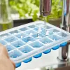 EMSA 514549 Vorratsdose Eiswürfelform Blau, Transparent 1 Stk.