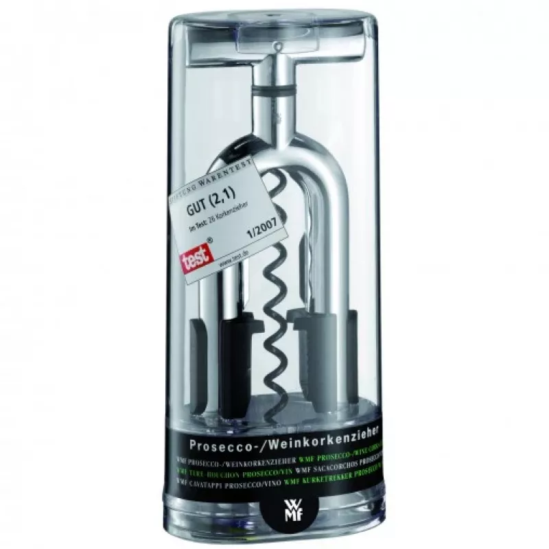 WMF 0658257920 Selbstziehender Korkenzieher Chrom
