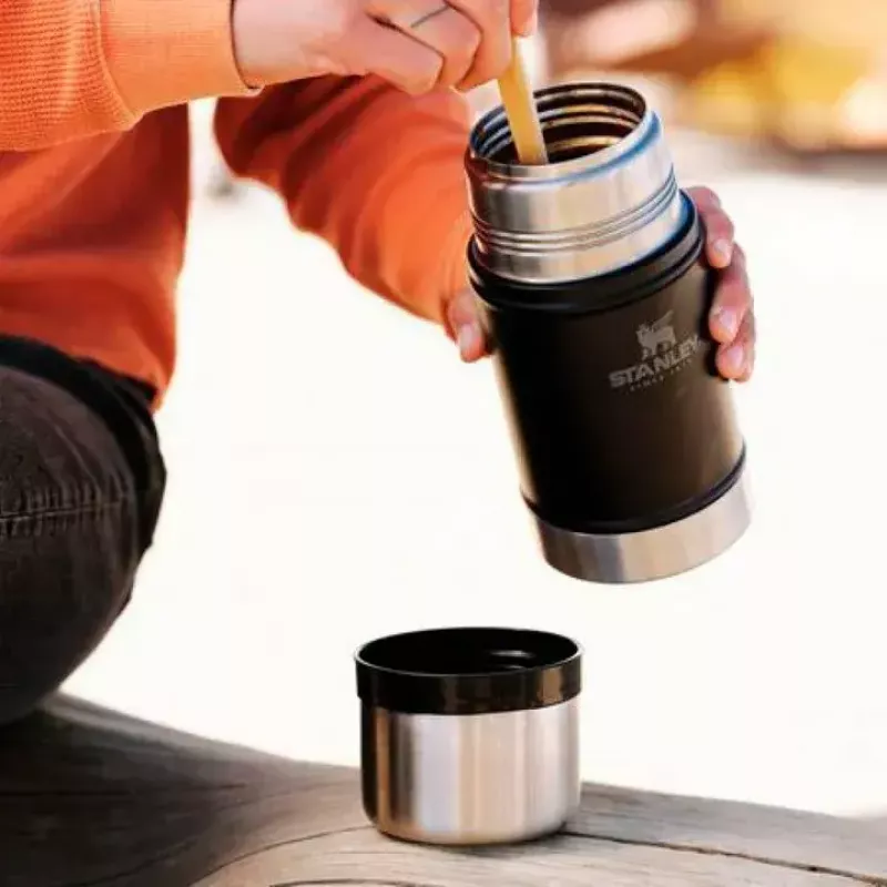 Isolierflasche Stanley 10-07936-004 0,7 l Schwarz Edelstahl