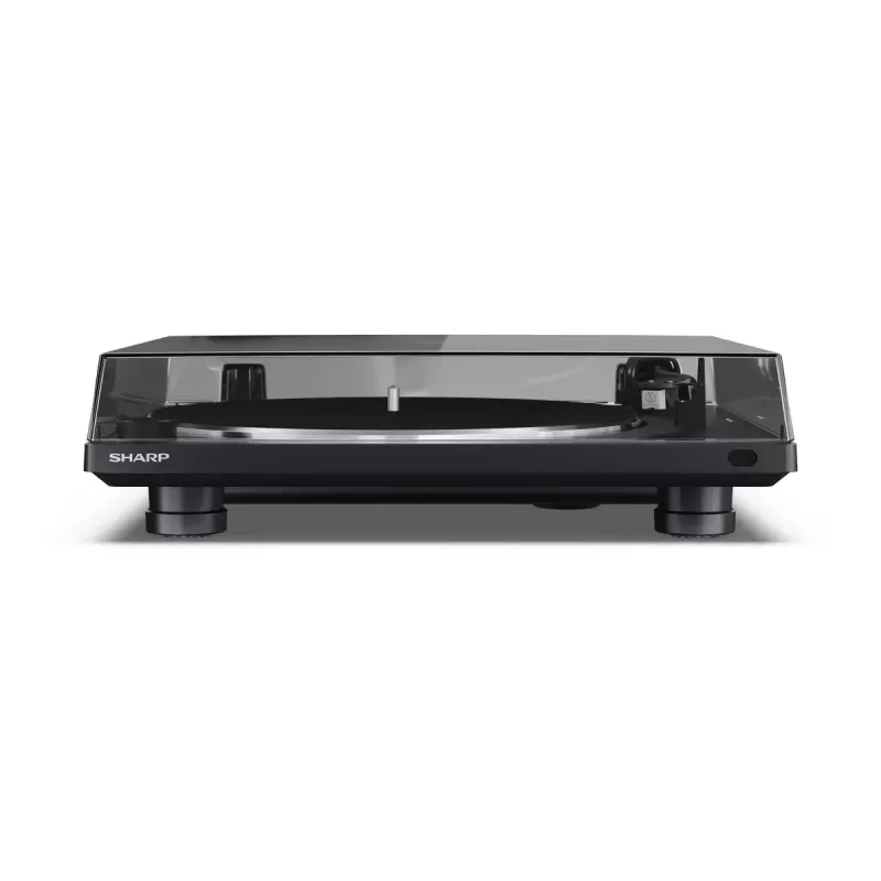 Plattenspieler Sharp RP-TT100 schwarz direktangetrieben mit USB-Ausgang für digitale Aufnahme