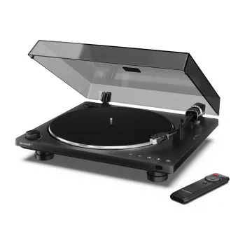 Plattenspieler Sharp RP-TT100 schwarz direktangetrieben mit USB-Ausgang für digitale Aufnahme