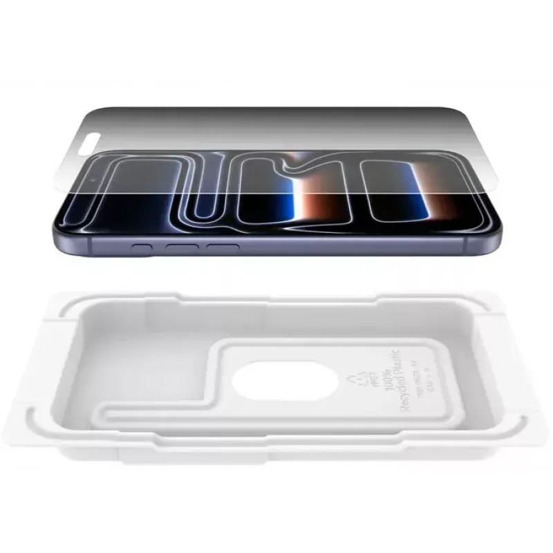 Bildschirmschutz Belkin ScreenForce InvisiGlass für iPhone 17 Pro Max Antibakteriell Fallgeschützt
