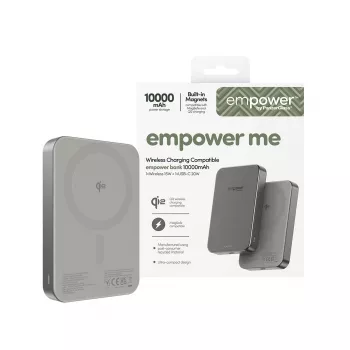 Powerbank PanzerGlass empower by empower Bank 10000mAh Titanium