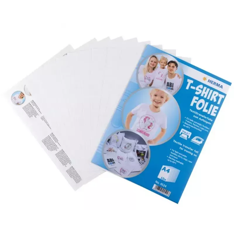 Bekleidungstransfer HERMA 4524 Thermotransfer Unisex 10 Stück