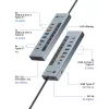 ICY BOX 11-in-1 USB-Typ-C-Hub mit Kartenleser und PD