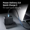 Netzteil Intenso W100ACC+C520C 100W Schnellladegerät GaN Schwarz
