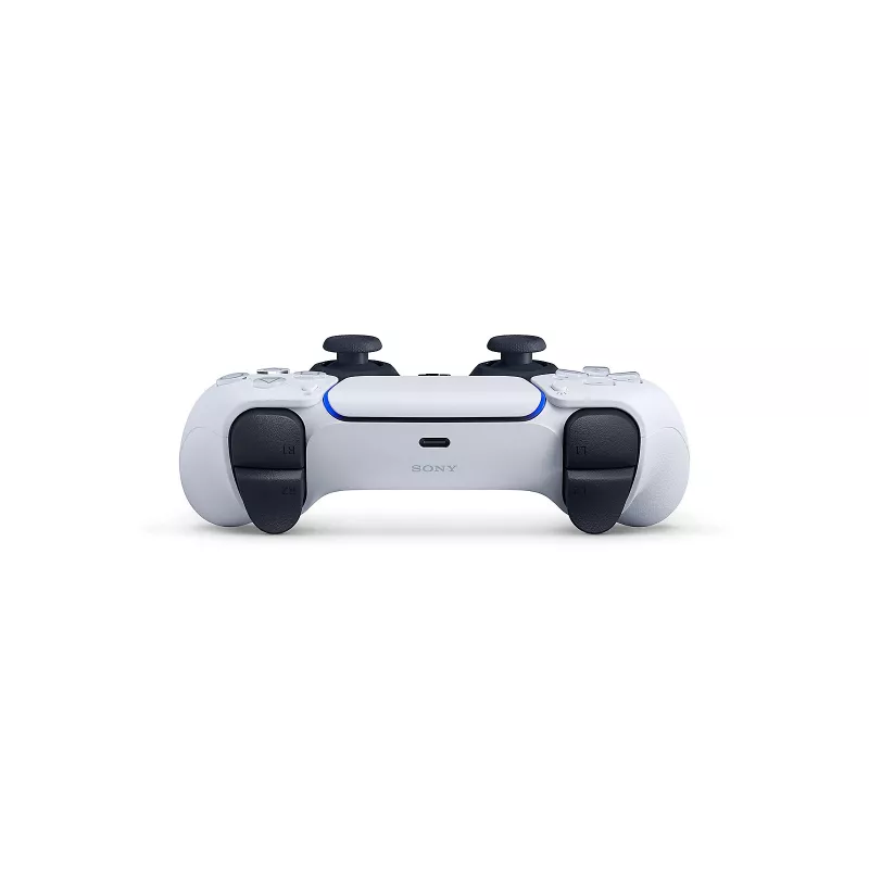 Gamepad Sony DualSense V2 Schwarz Weiß — Kabelgebunden & Kabellos Bluetooth/USB für PS5, PC, Mac, iOS, Android, 0,28 kg