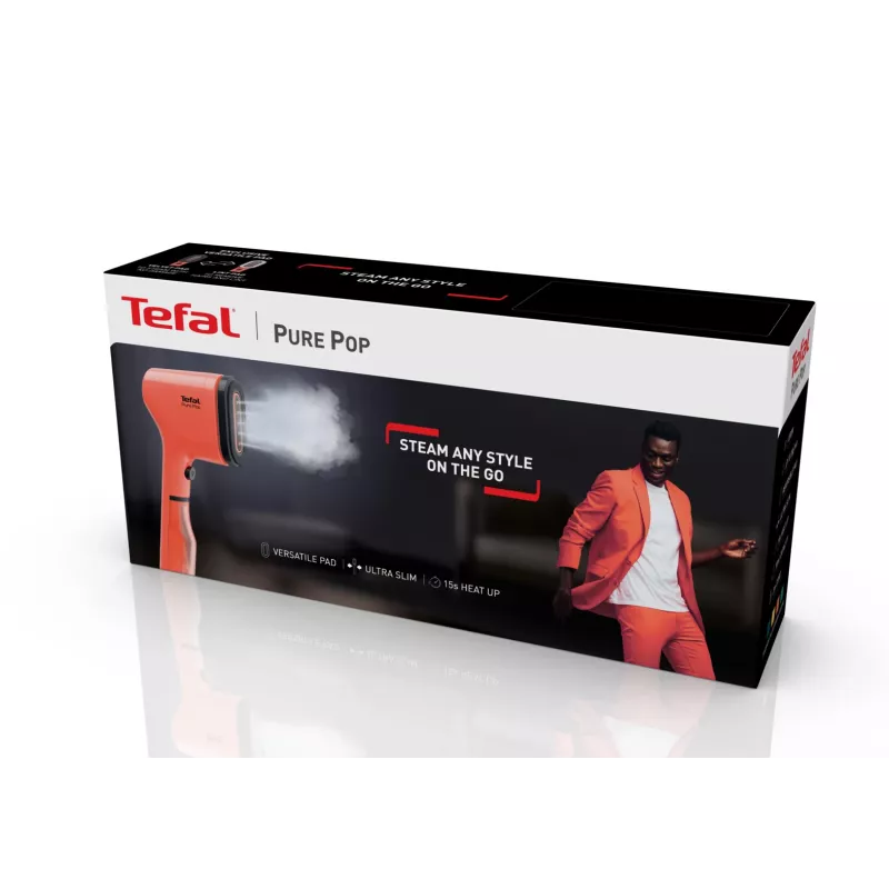 Tefal Pure Pop DT2022 Handdampfglätter 0,07 L 1300 W Koralle