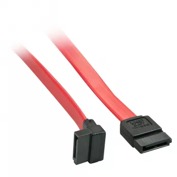 Lindy 0,5 m internes SATA-III-Kabel, 90°