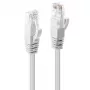 Lindy 0,5 m CAT6 U/UTP-Netzwerkkabel, Weiß