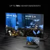 Lindy 0,5 m High Speed HDMI Kabel, Schwarz Line