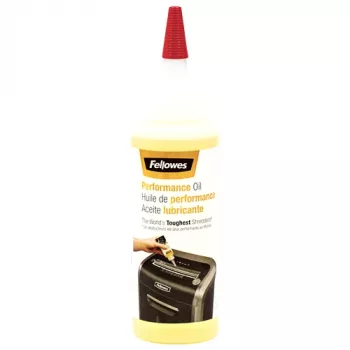 Fellowes Powershred Flaschen-Schmieröl (120ml), Schmieröl, Bernstein, 0,12 L, 44,5 mm, 44,5 mm, 161,9 mm