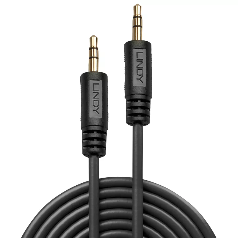Lindy 5m Premium Audio 3,5 mm Klinkenkabel