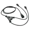 Lindy 1m IEC Splitter-Kabel IEC C14 auf 2 x IEC C13