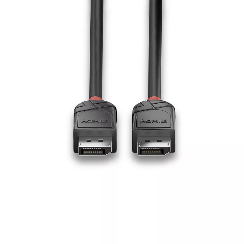 Lindy 0,5m DisplayPort 1.2 Kabel, Schwarz Line