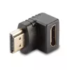 Lindy HDMI Buchse auf HDMI Stecker 90° abgewinkelter Adapter - nach unten