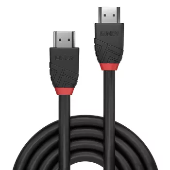 Lindy 5m High Speed HDMI-Kabel, Schwarz Line