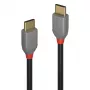 USB 2.0 Typ-C-auf-C-Kabel Lindy 36871 1m Anthra Line