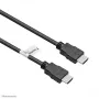 Neomounts HDMI3MM HDMI-Kabel – 1 Meter, 1 m, HDMI Typ A (Standard), HDMI Typ A (Standard), 10,2 Gbit/s, Schwarz