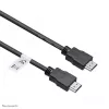 Neomounts HDMI3MM HDMI-Kabel – 1 Meter, 1 m, HDMI Typ A (Standard), HDMI Typ A (Standard), 10,2 Gbit/s, Schwarz