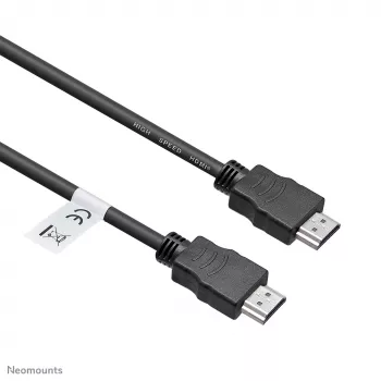 Neomounts HDMI3MM HDMI-Kabel – 1 Meter, 1 m, HDMI Typ A (Standard), HDMI Typ A (Standard), 10,2 Gbit/s, Schwarz