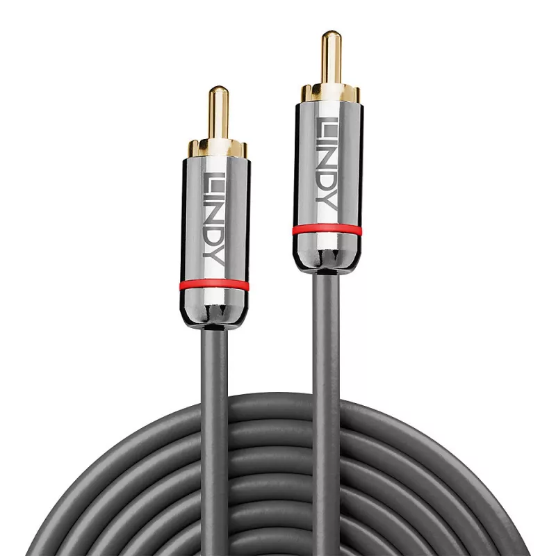 Lindy 3m Digital Phono Audio-Kabel, Cromo Line