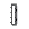 Staubsaugerzubehör Roborock Gummi-Hauptbürstenabdeckung Dunkelgrau für Qrevo5/Qrevo5 S/Qrevo5 Pro/Qrevo5 Plus