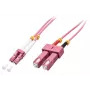 Lindy 46361 InfiniBand/Glasfaserkabel 2 m LC SC Pink