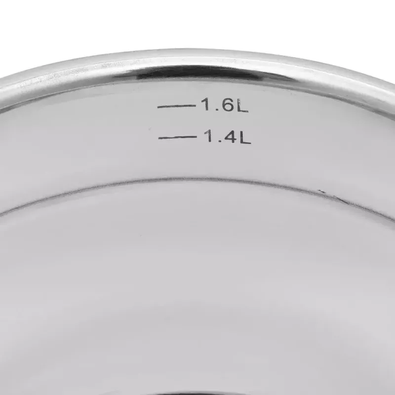 Resto Kitchenware Rigel 1,9 l runder Topf aus Edelstahl