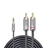 Lindy 10m 3,5mm auf Cinch Audiokabel, Cromo Line
