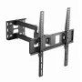 TV-Wandhalterung Gembird WM-55ST-03 für 32–55 Zoll Bildschirme, VESA bis 400x400, neigbar -18°/5°, schwenkbar ±90°, max. Belastung 35 kg, Schwarz