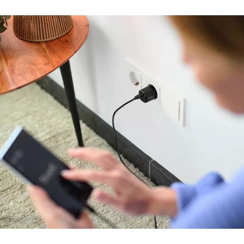 AC-Ladegerät Trust Maxo Universal Schwarz 12V 3A USB Typ-C