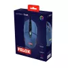 Trust GXT109B FELOX Maus Gaming Beidhändig USB Typ-A 6400 DPI