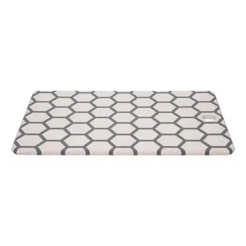 Schneidebrett Resto Kitchenware 95403 Rechteckig Kunststoff Grau Weiß