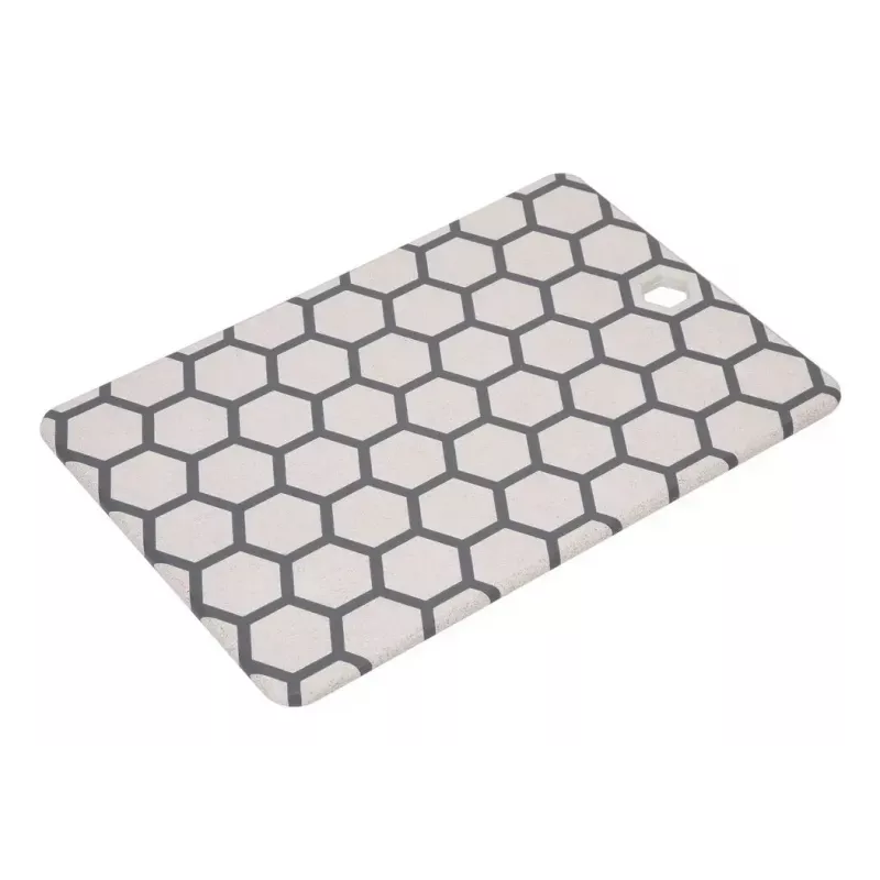 Schneidebrett Resto Kitchenware 95403 Rechteckig Kunststoff Grau Weiß