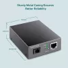 TP-Link 10/100 Mbit/s RJ45 zu 100 Mbit/s Singlemode SC WDM Bi-Direktionaler Medienkonverter