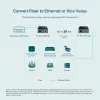 TP-Link 10/100 Mbit/s RJ45 zu 100 Mbit/s Singlemode SC WDM Bi-Direktionaler Medienkonverter