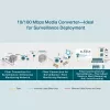 TP-Link 10/100 Mbit/s RJ45 zu 100 Mbit/s Singlemode SC WDM Bi-Direktionaler Medienkonverter