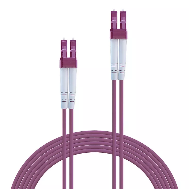Lindy 5m Glasfaserkabel LC/LC OM4, 5 m, OM4, LC, LC