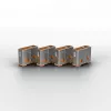 Lindy USB-Port-Blocker (ohne Schlüssel) - 10er-Pack, Farbcode: Orange