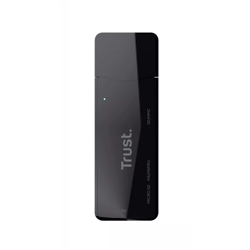 Trust NANGA Kartenleser USB 3.2 Gen 1 (3.1 Gen 1) Typ-A Schwarz