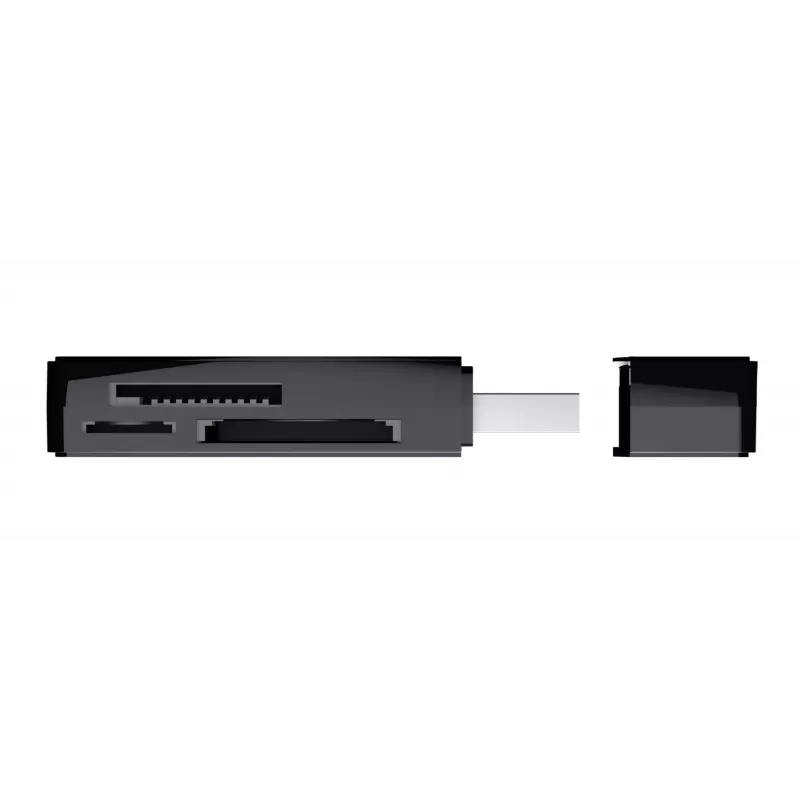 Trust NANGA Kartenleser USB 3.2 Gen 1 (3.1 Gen 1) Typ-A Schwarz