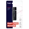 Trust NANGA Kartenleser USB 3.2 Gen 1 (3.1 Gen 1) Typ-A Schwarz