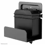 Neomounts AWL-450BL Mediaplayer-Halterung – universal, Wand, 5 kg, 47 - 76 mm, Schwarz, Stahl, 128 mm