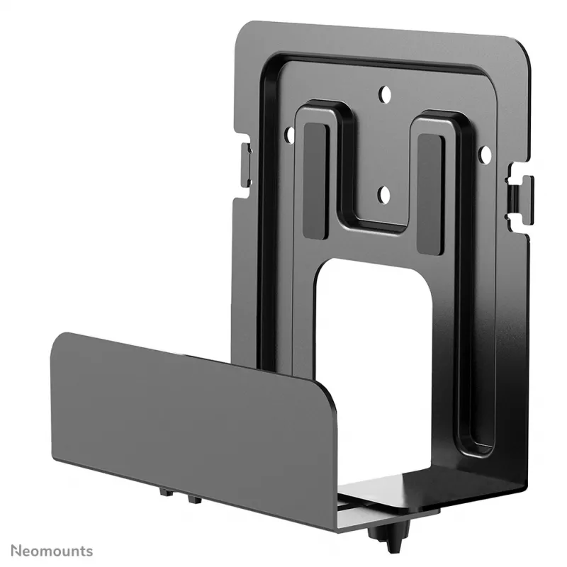 Neomounts AWL-450BL Mediaplayer-Halterung – universal, Wand, 5 kg, 47 - 76 mm, Schwarz, Stahl, 128 mm