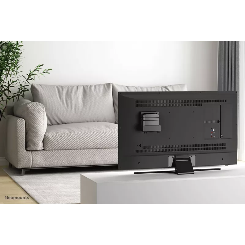 Neomounts AWL-450BL Mediaplayer-Halterung – universal, Wand, 5 kg, 47 - 76 mm, Schwarz, Stahl, 128 mm