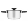 Kitchenware Resto Anser 1,6 L rund schwarz Edelstahl
