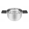 Kitchenware Resto Anser 1,6 L rund schwarz Edelstahl