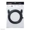 Neomounts HDMI15MM HDMI-Kabel – 5 Meter, 5 m, HDMI Typ A (Standard), HDMI Typ A (Standard), 10,2 Gbit/s, Schwarz