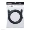 Neomounts HDMI15MM HDMI-Kabel – 5 Meter, 5 m, HDMI Typ A (Standard), HDMI Typ A (Standard), 10,2 Gbit/s, Schwarz